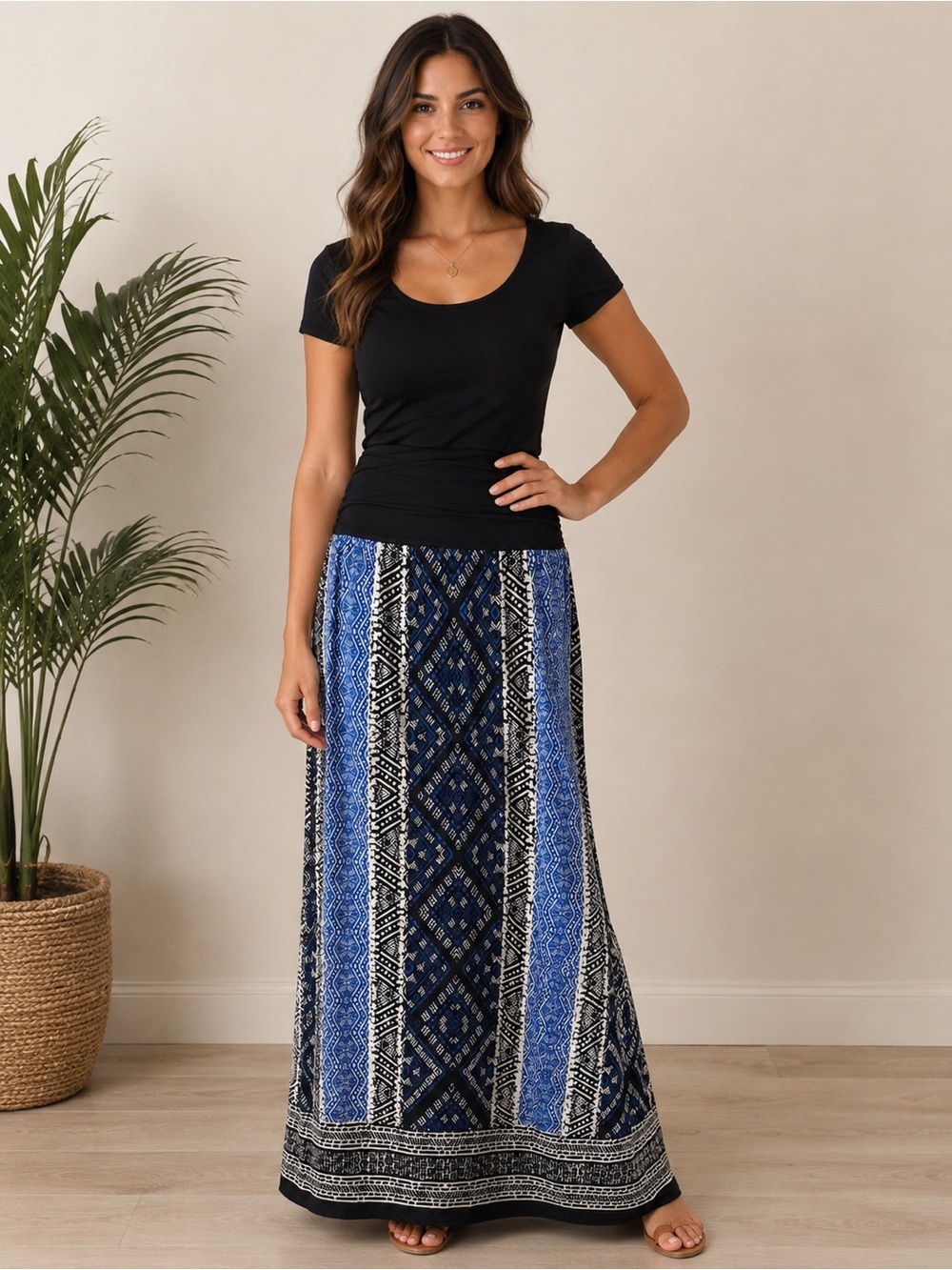 Boho Maxi Skirt